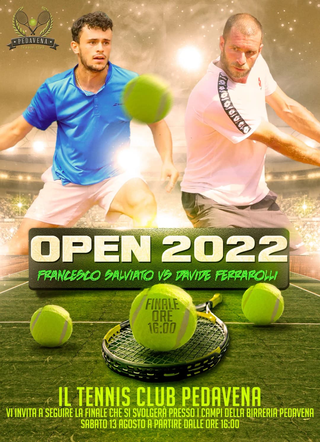 Open 2022: la finale